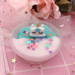 Unicorn Cloud Design Mini Scented Playdough Slime Kit 2025 Hot Selling Educational Stress Relieve Clay Party Favors Puree <b>Wire</b> - Product Image 4