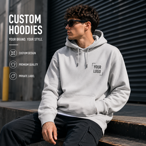 Sudaderas con Capucha Personalizadas de Diseño Premium para Hombre, Sudadera Oversize con Logotipo Personalizado, Fabricante de Ropa Urbana de Marca Privada - Product Image 2