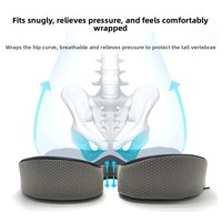 Coussin de siège en mousse à mémoire de forme personnalisable, amovible et lavable, portable pour voiture, maison, bureau, salle à manger RCSC-24