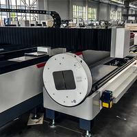 Meilleure vente mandrin principal CNC de précision mandrin avant laser rotatif à 4 mâchoires utilisé pour la découpe et le soudage des métaux au laser