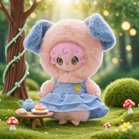 YH YUHUNG Forest Whim Blind Box Animal-Themed Plush Doll 1/72 Scale Frozen Characters Soft Backpack Pendant Keychain for Kids
