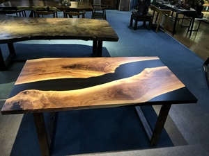 Sang Trọng Thủ Công Bằng Gỗ Bảng Top Với Nhựa Epoxy Nghệ Thuật Phong Cách Tự Nhiên Cho Cao End Cafe Quầy Bar Và Phòng Khách Trang Trí Nội Thất - Product Image 2