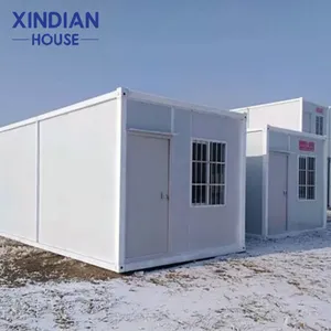 low cost site construction folding container house prefabricated folding container house