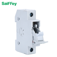 SaiFFey 32A Porte-fusible indicateur PV SFPV-32X 1P DC1000V 10*38mm en plastique