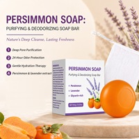 Savon Nettoyant Corporel Hydratant Purifiant les Pores, Élimine les Odeurs, Fraîcheur Durable, au Kaki et à la Lavande - Meilleure Vente