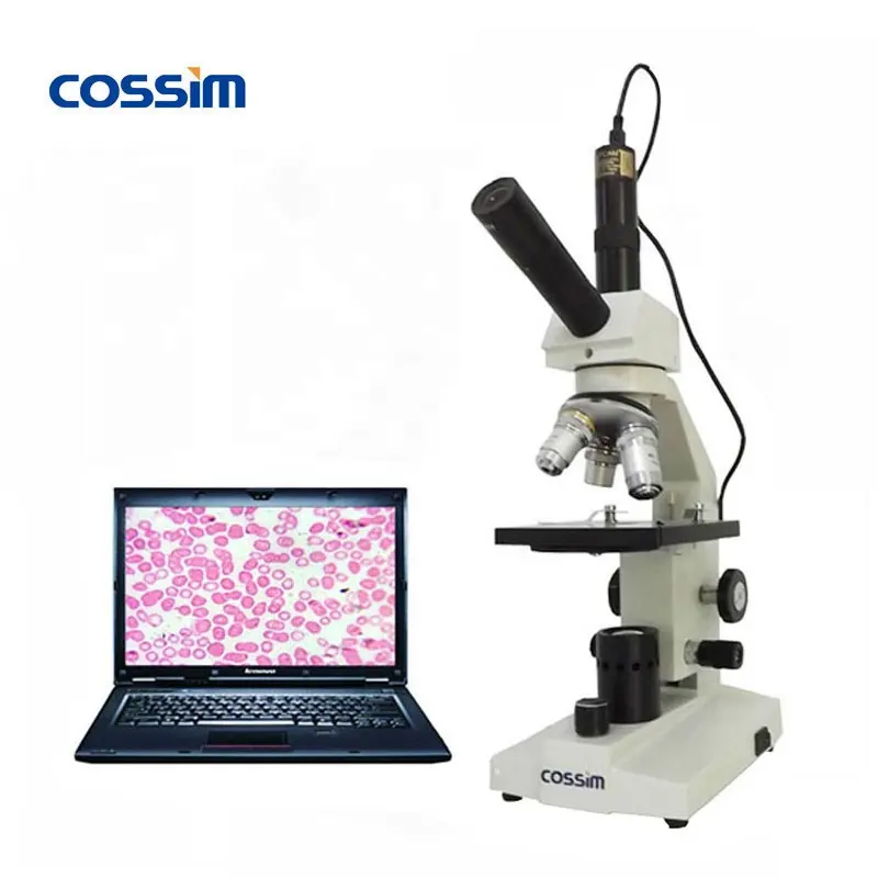 Biological Microscopes 5MP Biological Microscope Price Laboratory Biological Biologic Optic Microscope With Halogen Lamp