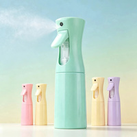 Bouteille de pulvérisation réutilisable personnalisée pour cheveux, 200 ml, 300 ml, hydratante, cosmétique, nettoyante, sous-embouteillage, vaporisateur à fine brume