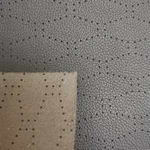 Cuir de stock de voiture en PVC de qualité A avec perforé pour housses de siège de voiture - Product Image 5