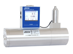 Controlador de Flujo Másico de Gas Térmico de Alta Precisión ACCU ACU20FD-B (+/-0.5%) con 4-20mA RS485 Rango de 0-10000L/M y 2 Años de Garantía - Product Image 3