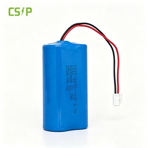 Op maat gemaakte 3.7V 22.2Wh 6000mAh batterij 18650 1S2P Lithium-ion batterij 18650 3.7V 6000mAh oplaadbare batterij - Product Image 1