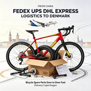 De Chine vers le Danemark, FedEx UPS DHL Express Logistics, livraison porte <span class=keywords><strong>à</strong></span> porte pour pièces détachées de vélos, livraison rapide <span class=keywords><strong>à</strong></span> <span class=keywords><strong>Copenhague</strong></span> - Product Image 1