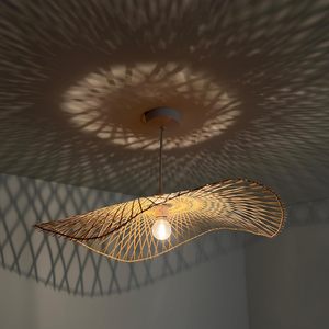 Lampe suspendue LED rétro de style japonais montage au plafond salon salle à manger chambre à coucher loft corde de chanvre d'inspiration <span class=keywords><strong>zen</strong></span> créative unique - Product Image 3