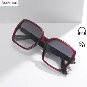 2022 yeni moda kadınlar güneş gözlüğü BT telefon görüşmesi mavi çok th müzik lensler polarize TWS kulaklıklar kablosuz akıllı gözlük