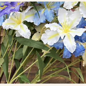 Flores Artificiales Realistas de <span class=keywords><strong>Iris</strong></span> de 3 Cabezas, Alta Simulación, Decoraciones para Bodas, Arreglos Florales, Hogar, Hotel, Venta al Por Mayor - Product Image 6