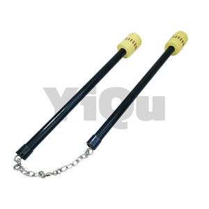 Nunchakus de Combate - Nunchaku <span class=keywords><strong>con</strong></span> Empuñadura de Silicona Antideslizante y Construcción de Aleación de Aluminio |   Estable y Ligero para Entrenamiento de Rendimiento en Condiciones de Incendio - Product Image 1