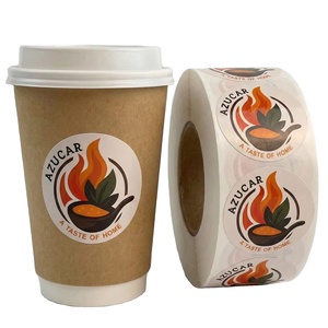 สติกเกอร์กาวติดอาหารแบบกำหนดเอง กันน้ำ ทนทาน เป็นมิตรกับสิ่งแวดล้อม ไวนิลคุณภาพสูง ดีไซน์สวยงาม ขนาดและสีตามสั่ง - Product Image 2