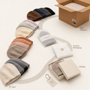 <strong>Cashmere</strong> Blend Lightweight Warm Temperature Regulating Knit <strong>Beanie</strong> for Winter Gift <strong>Women</strong> - Product Image 6