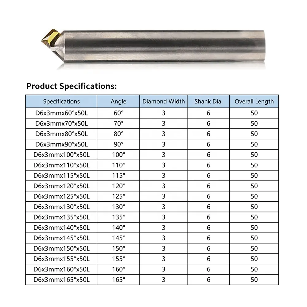 Kim cương phay Cutter monocrystal PCD CNC chamfering đánh bóng Cutter kim cương phay công cụ nhà sản xuất đồ trang sức công cụ