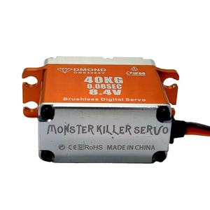 Servo DMOND DBS4084V 40KG à grande vitesse sans balais, 0,08 seconde, 8,4V, <span class=keywords><strong>Monster</strong></span> Killer, pour avion à réaction de 700cc, pièces RC - Product Image 5