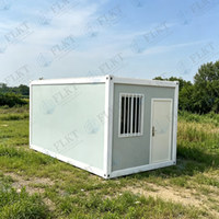 Maison conteneur modulaire préfabriquée FLKT Z-Fold écologique, étanche et résistante au vent, prix usine pour les centres de villégiature
