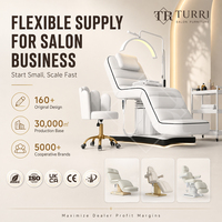 Table de soin électrique Turri Aesthetic Clinic pour esthéticiennes, lit de beauté médical, fauteuil de dermatologue, camilla estética