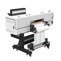 Nueva Impresora Plotter de Película UV DTF Semiautomática Huayin con Cabezal de Impresión Epson A3 de 60 cm, Máquina de Vinilo Plano para Películas de TPU, 1 Año de Garantía