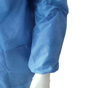 Nurse Dental Lab Jacket With Knit Collar And Knit Cuffs Clinic <strong>Uniform</strong> Surgical Hospital Clothes <strong>Doctors</strong> Lab Coats