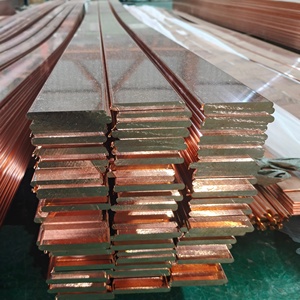 Kích thước nhỏ 3/4 1/2 tròn góc thanh cái bằng đồng nguyên chất và thanh phẳng bằng đồng thường được sử dụng - Product Image 1