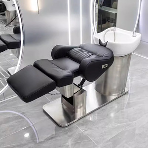 Sillones y Lavacabezas Eléctricos de Alta Calidad para Spa Capilar, Camas de Masaje Tailandés para Lavacabezas, Camas de Spa para Terapia de Agua y Vaporización Capilar - Product Image 3