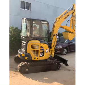 Haute qualité utilisé Komatsu PC35MR-2 3.5 tonnes Mini pelle sur chenilles pelle moteur pompe-Core composants PC30 PC25MR PC55MR - Product Image 6