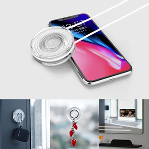 Adhesivo de goma para móvil Nano Gel Sticky Pad Selfie Phone Sticker para espejo de <span class=keywords><strong>pared</strong></span> - Product Image 2