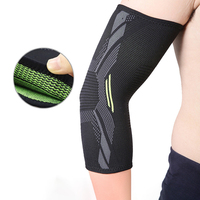 Automne hiver chaud garder Sport puissance Joint soutien garde respirant tricoté coude genou cheville orthèse Compression manchon paire