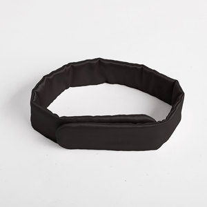 Bandeau de beauté en soie pour femme, <span class=keywords><strong>double</strong></span> couche, avec fermeture <span class=keywords><strong>Velcro</strong></span>, pour spa, lavage du visage et maquillage - Product Image 3