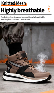 Zapatos <span class=keywords><strong>de</strong></span> <span class=keywords><strong>Seguridad</strong></span> Deportivos Transpirables y Seguros para Montañismo <span class=keywords><strong>de</strong></span> Invierno DUNGU 2026, Precio Industrial para <span class=keywords><strong>Hombre</strong></span> - Product Image 5