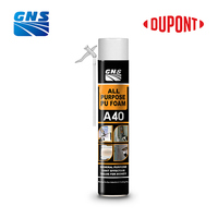 GNS A40 Mousse PU tout usage économique Mousse large gamme pour la construction de bâtiments