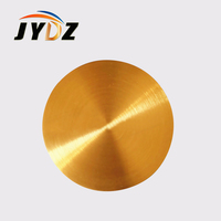 Cible de pulvérisation en or Au de pureté 4N (99,99 %), disque en or Au 50*0,1 mm/57*0,2 mm