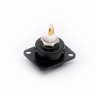Connecteur BNC de type D, prise femelle de châssis de montage sur panneau BNC pour souder avec 50 Ohm