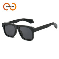 Lunettes de soleil polarisées anti-reflets Twooo T12601, monture complète en PC, unisexe, mode, plaque légère