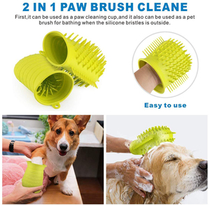 pata guardián portátil perro Muddy Paw limpiador taza con secado rápido de microfibra absorbente para mascotas Toalla de baño - Product Image 5