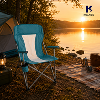 Fauteuil pliant d'extérieur personnalisable 2026 avec sac isotherme pour la pêche et la plage – Vente en gros
