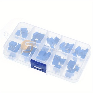 ชุดทริมป็อต 3296W - 10 ค่า (500-500K) โพเทนชิโอมิเตอร์แบบหมุนหลายรอบความแม่นยำสูง (501/102/202/502/103/203/503/104/<span class=keywords><strong>204</strong></span>/504) สำหรับงานอิเล็กทรอนิกส์ - Product Image 2