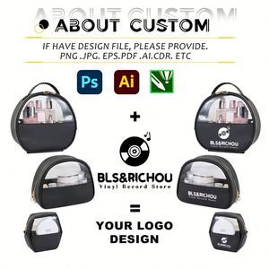 Wholesale Luxury Travel Toiletry <b>Pouch</b> Makeup <b>for</b> <b>Women</b> Custom Cosmetic <b>Bag</b> With Logo Portable - Product Image 2