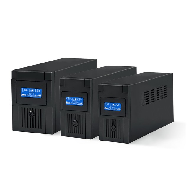 UPS 400VA-3000VA LCD DISPLAY LINE INTERACTIVE UPS WITH AVR