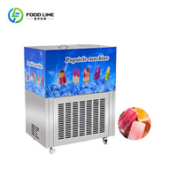 Industriële ijslollymachine, enkelvoudige mal, voor fabrieken