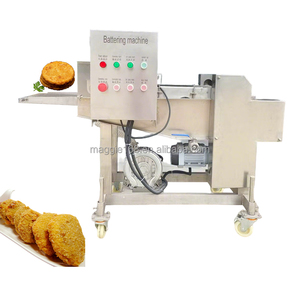 Máquina Automática para Rebozar Camarones de 1.05kw y 200kg/h para Pollo, Raíz de Loto, <span class=keywords><strong>Berenjena</strong></span>, Carne Crujiente y Alimentos Fritos - Product Image 1