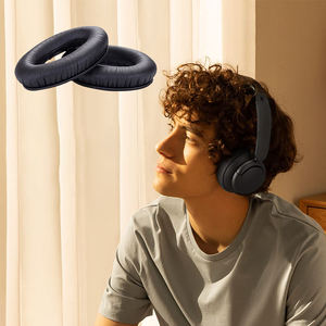 Coussinets d'écouteurs sans fil en cuir protéiné éponge à mémoire pour QC35 QC25 QC15 AE2 écouteurs coussinets d'oreille - Product Image 2