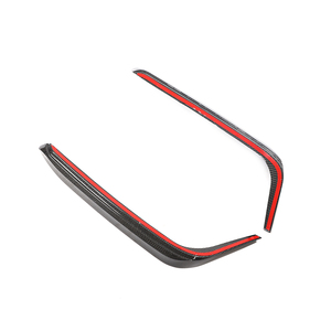 Canard anteriori in fibra di carbonio pura per paraurti <span class=keywords><strong>Alfa</strong></span> <span class=keywords><strong>Romeo</strong></span> Giulia Sport Sedan 4 porte 2016-2020 - Product Image 5