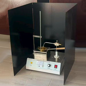 Testeur de point d'éclatement à coupelle ouverte Syd 3536, à allumage par étincelle et refroidissement naturel, pour l'essai de l'asphalte - Product Image 1