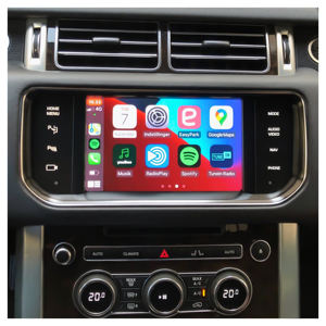 Land Rover CarPlay Wireless Android Auto <span class=keywords><strong>Jaguar</strong></span> Xe Xl F-pace <span class=keywords><strong>E</strong></span>-pace Range Rover Evoque Discovery Support Caméra arrière - Product Image 1