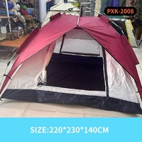Tentes de camping Oxford pliables portables automatiques à une chambre - Imperméables et résistantes aux UV